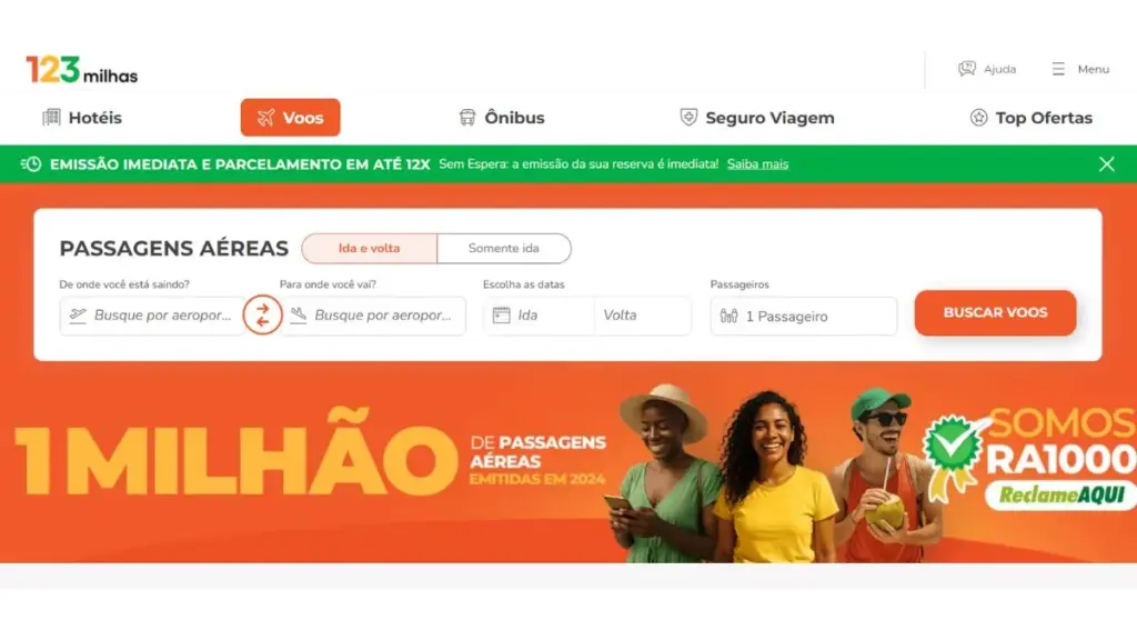 123 milhas é confiável