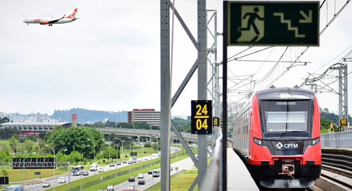 Como chegar ao Aeroporto de Guarulhos de trem