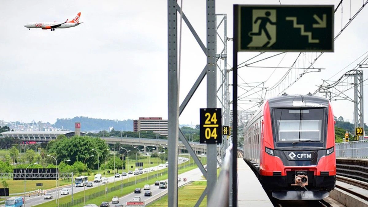 Como chegar ao Aeroporto de Guarulhos de trem