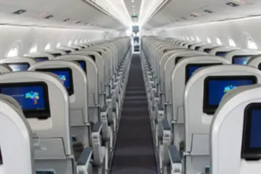 Marcação de assentos Azul