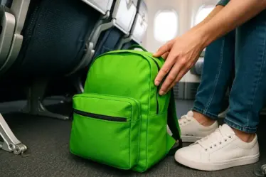 truques para viajar de avião
