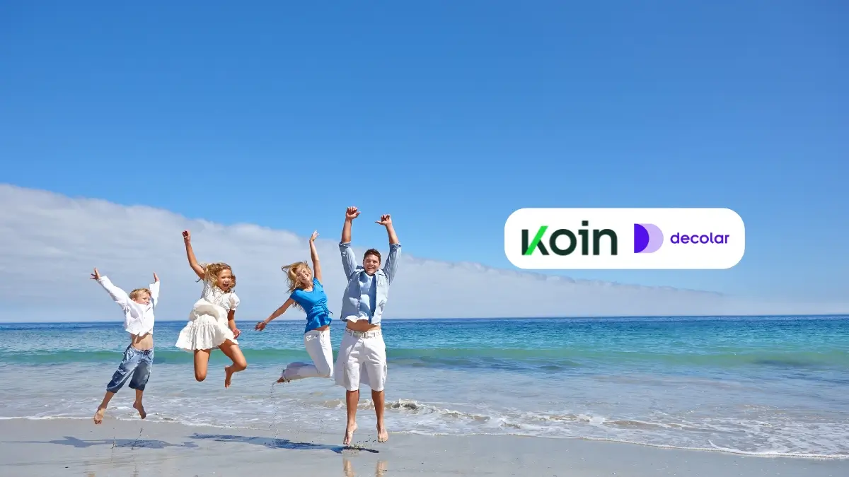 Koin Decolar como funciona