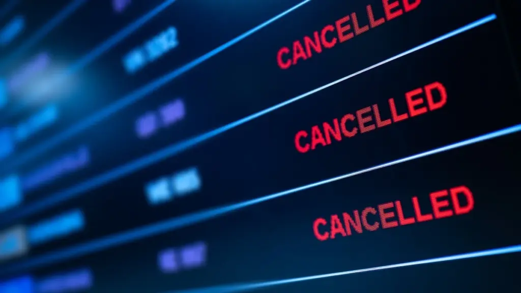 cancelamento automatico do trecho de volta 1 1 cancelamento automático do trecho de volta